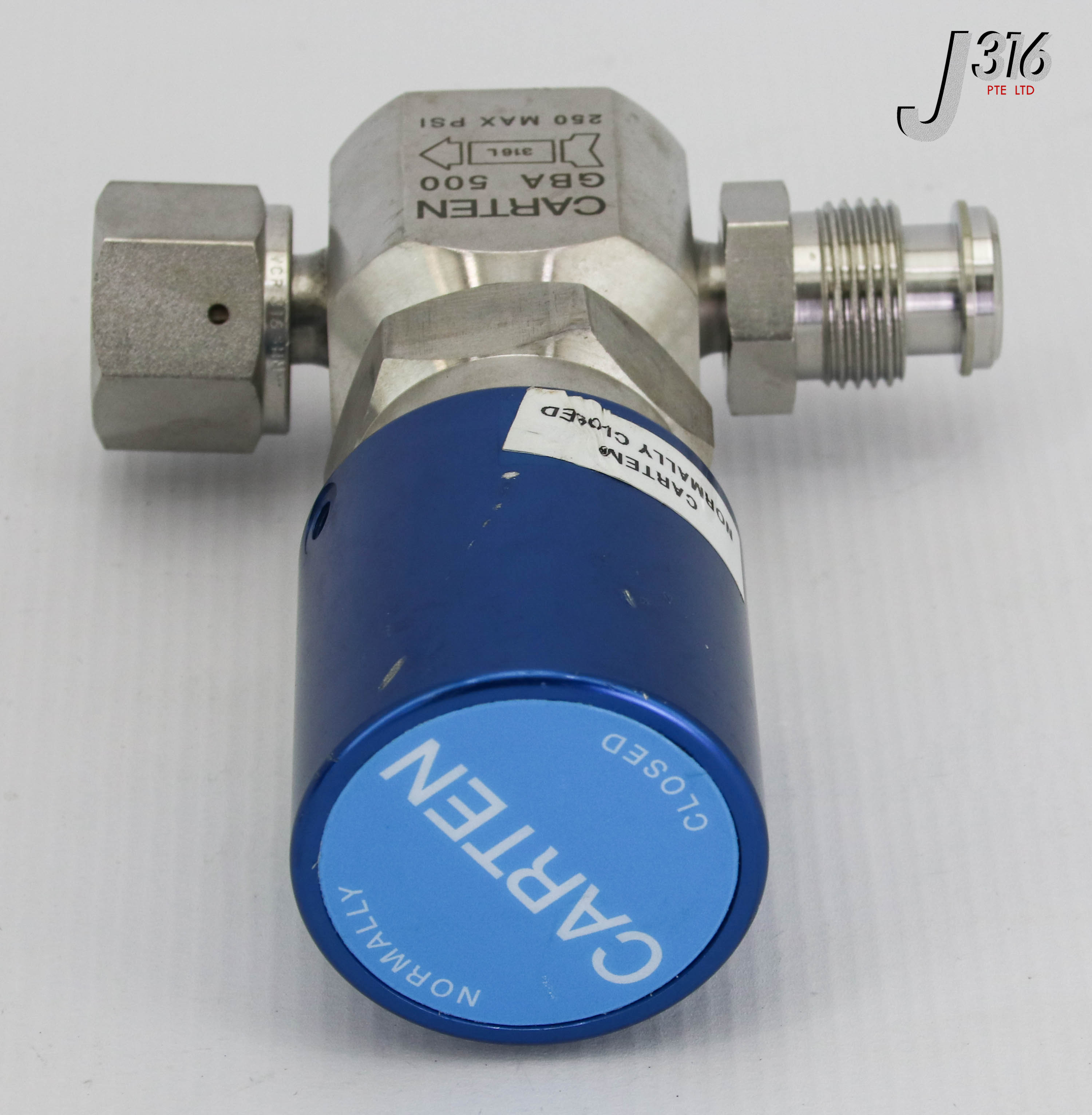 【リクエスト品】 15911 CARTEN VALVE, 250 MAX PSI, 316L STAINLESS STEEL GBA 500 | eBay